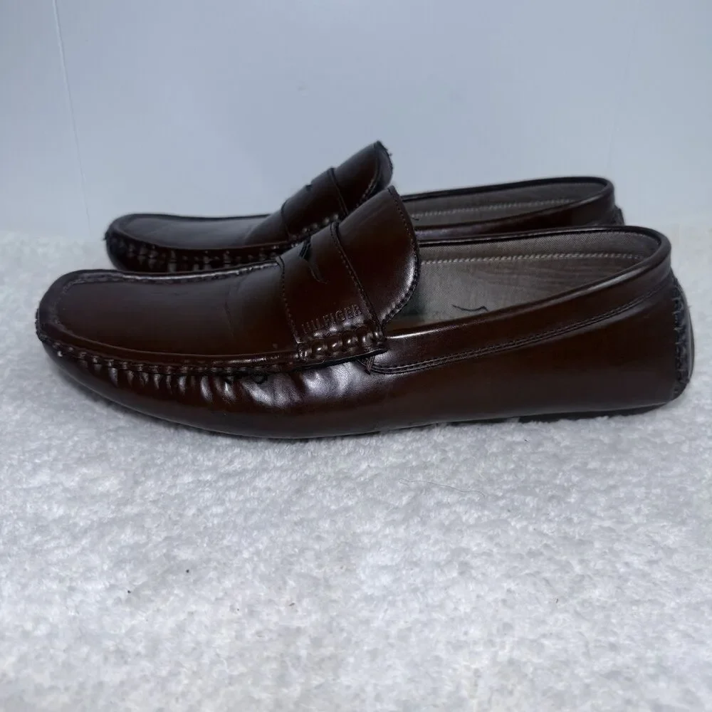 TOMMY HILFIGER Men's Amile Slip On Driver SIZE 10M